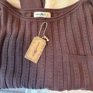 Purple Natural Life sweater